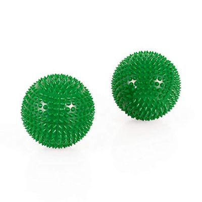 AFH-Webshop 631504-04 Magneet acupunctuur massage ballen, ongeveer 55 mm diameter, groen, set van 2