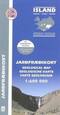 Iceland Geological Map 1: 600 000