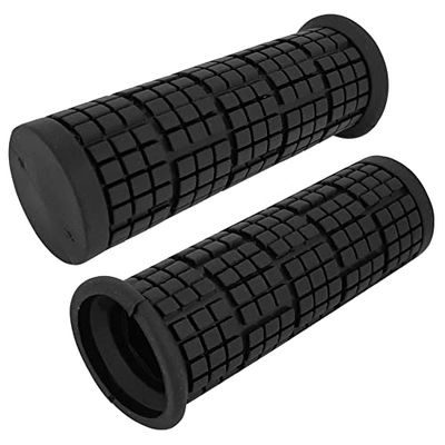 cyclingcolors BIKE HANDLEBAR GRIPS 22MM 110MM COMFORT SOFT TOUCH MTB ROAD CITY BMX CYCLING (Black)