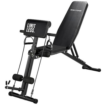 BT BODYTONE DB3 buikbank, volwassenen, uniseks, zwart, groot