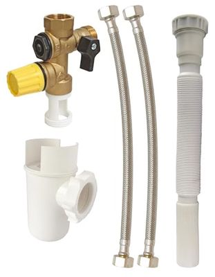 SOMATHERM FOR YOU - compreendendo kit conexão completa aquecedor de água 1 grupo NF segurança adequado para água dura
