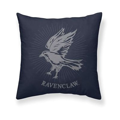 BELUM | Harry Potter kuddfodral, Örngott 100% bomull 50x50cm Modell Ravenclaw Sparkle A