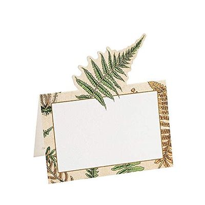 Caspari Elsie De Wolfe Die-Cut Place Cards - 8 Per Package