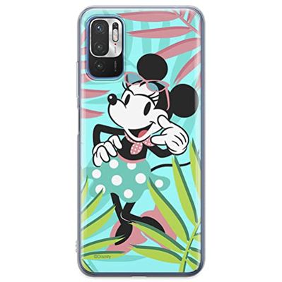 ERT GROUP mobiel telefoonhoesje voor Xiaomi REDMI NOTE 10 5G / POCO M3 PRO origineel en officieel erkend Disney patroon Minnie 040, hoesje is gemaakt van TPU