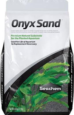 Onyx Zand Compleet Land Voor Beplant Aquarium, 3,5 kg