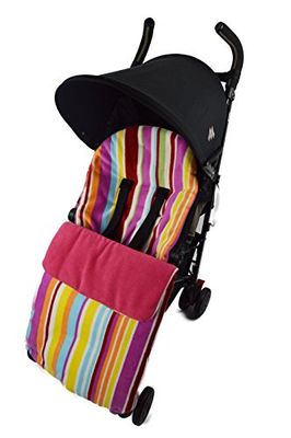 Fleece voetenzak voor I 'candy Apple Peach Strawberry - Candy Pink