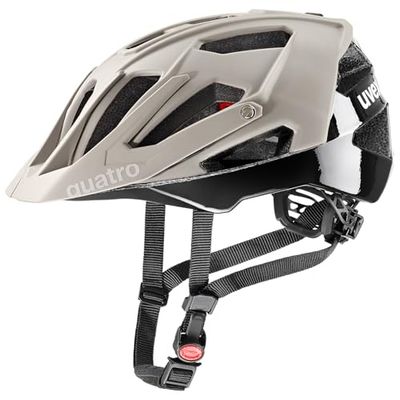 uvex Quatro CC, Casque de vélo, Adulte Unisexe, Oak Brown-Black Matt, 52-57 cm