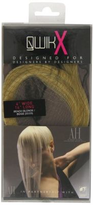 Qwik X 100 Percent Indian Remi Human Hair Tape Hair Extensions Colour 18/ 22 Ash Blonde/ Beach Blonde 41cm