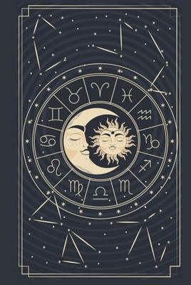 Astrology Journal Hardcover Notebook: Horoscopes Sun Moon The Journal A5 Lined 120 Pages Notebook Zodiac Journal Astrological Journal Notebook Spiritual Notebook