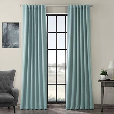 HPD Half Price Drapes Kamerverduisterende gordijnen 243,84 cm lang voor slaapkamer en woonkamer (1 paneel), 127 x 243,84, jeneverbes