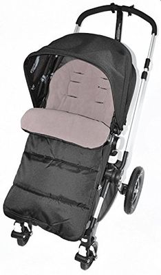 Voetenzak/Gezellige tenen Compatibel met Bebecar kinderwagen Dolphin Grey