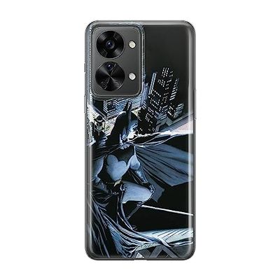 ERT GROUP mobiel telefoonhoesje voor Oneplus NORD 2T 5G origineel en officieel erkend DC patroon Batman 004 optimaal aangepast aan de vorm van de mobiele telefoon, hoesje is gemaakt van TPU