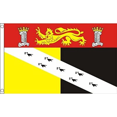 AZ FLAG Vlag County of Norfolk 90 x 60 cm – Vlag County of Norfolk – Engeland 60 x 90 cm – vlaggen