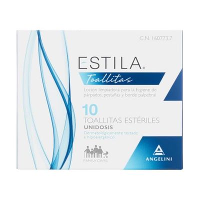 Estila Toallita Ojo Esteril Monouso 10U