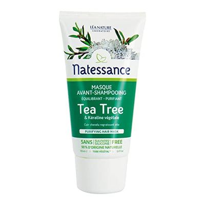 Natessance Naturel Purifying Hair Mask Tube, 180 g