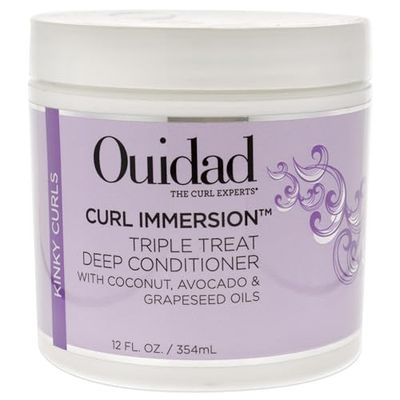 Ouidad Curl Immersion Triple Treat - Balsamo profondo unisex da 340,2 g
