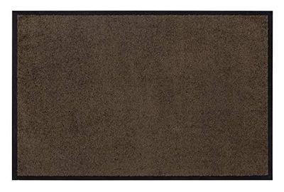andiamo Capuz verde para porta para interior e exterior cobertura, com parte traseira antiderrapante, 60 x 90 cm castanho