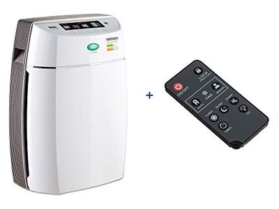 Fakir Luminoso - Purificateur d'air avec filtre à charbon actif - Appareil de purification d'air HEPA - Avec télécommande et minuterie - Pour les personnes souffrant d'allergies - Jusqu'à 50 m²
