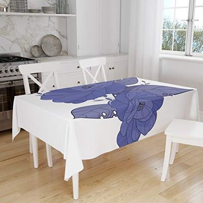Bonamaison Nappe de Cuisine 145 x 180 cm - Conçu et fabriqué en Turquie