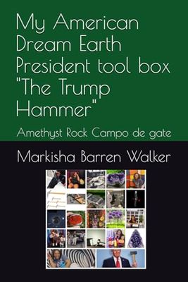 My American Dream Earth President tool box "The Trump Hammer": Amethyst Rock Campo de gate