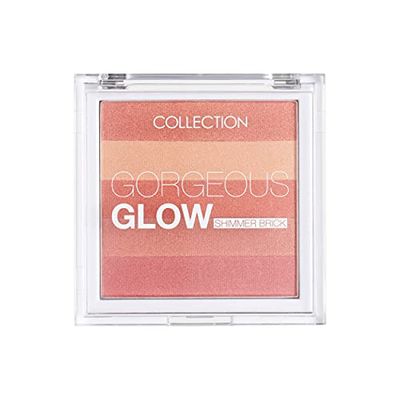 Collection Cosmetics Gorgeous Glow Blush Block, Blush Powder Kit, 9g
