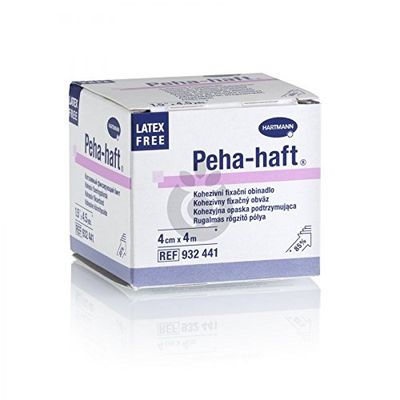 Hartmann Peha Haft Bande de Fixation sans Latex 4m x 4 cm