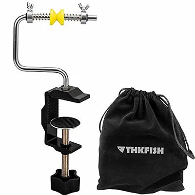 THKFISH Ligne De Pêche Spooler Réglable Stable Ligne De Pêche Protable Spooler Système Ligne De Pêche Système Spooler avec Clamp B-Court Ligne Spooler