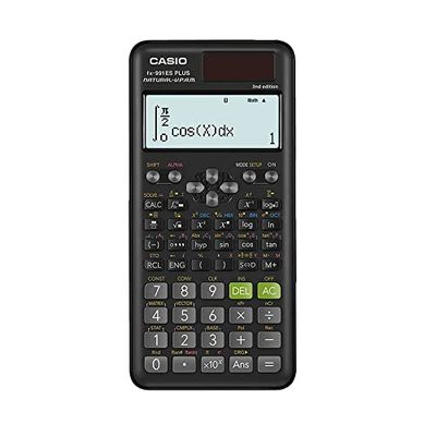 Casio fx-991ES PLUS 2 Calcolatrice Scientifica con 417 Funzioni e Display, Naturale