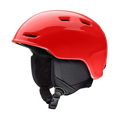 Smith Zoom JR, Casco da Sci Unisex Bambino, Rosso, YOUTH SMALL (48-53)