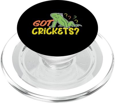 ¿Tienes grillos? Dragón Barbudo PopSockets PopGrip para MagSafe