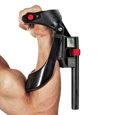 MARCY Desarrollador y fortalecedor de muñeca y antebrazo, Equipo de Gimnasio en casa, cuña Multicolor, 9 x 4 x 1
