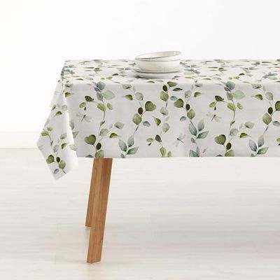 BELUM | Stain Resistant Tablecloth Size 100 x 140 cm - Extra Soft Touch Tablecloth Colour Multicolor - Tablecloth 100% Made in Spain Fabric 100% Organic Cotton - Tablecloth Model 0120-362