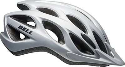 BELL 768686478895, Casco Tracker MT Silver 54/61 M/L 22 Unisex Adulto, Nero