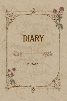 Diary - Vintage: Notebook with vintage style.