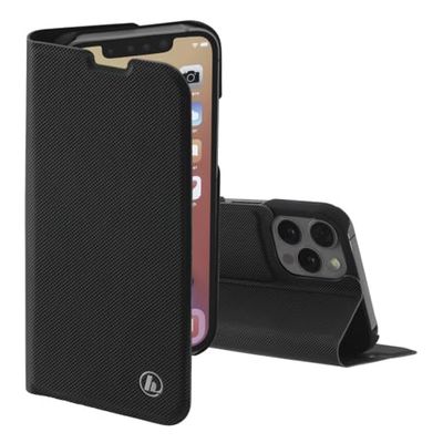 Hama Fodral iPhone 13 Pro Max Slim Pro plånboksfodral för Apple, svart