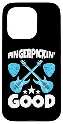 Fingerpickin' Good Chitarra Elettrica Custodia per iPhone 15 Pro
