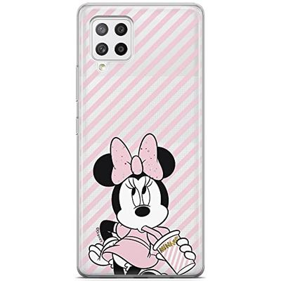 ERT GROUP mobiltelefonfodral för Samsung A42 5G originalt och officiellt licensierat Disney mönster Minnie 017 optimalt anpassad till formen på mobiltelefonen, gedeeltelijk transparant