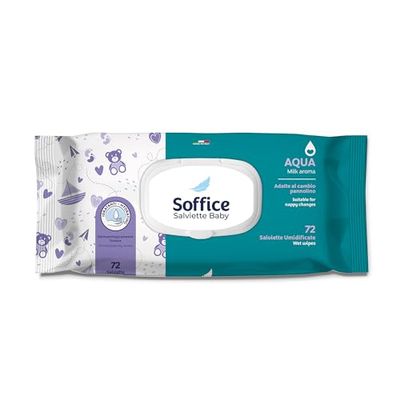 Lingettes humides pour bébés: Baby Wipes 72 pcs Pop-Up Aqua (864 Lingettes) | Accessoires et Produits pour l'hygiène du nouveau-né - Lingettes nettoyantes pour maternelle et changement de couches - 12