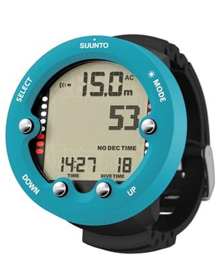 SUUNTO ZOOP Novo, Swimcomputer Unisex-Adult, Aqua Blue, Taglia Unica