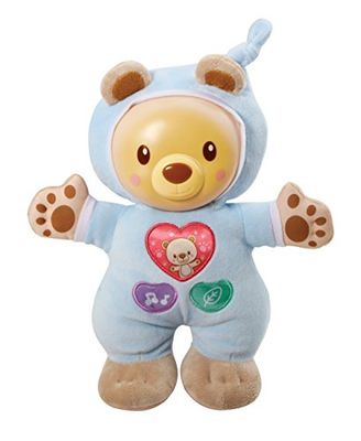 VTech-Baby Cuco luz de Cuna, Dulce muñeco Infantil con relajantes melodías, Canciones y Sonidos de la Naturaleza, Suave Luz de Noche Que Brilla en la Oscuridad para calmar y relajar al bebé
