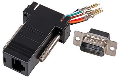 Pro Signal PSG91630 9 Way D Male to RJ45 Female Modular Serial Port Adaptor