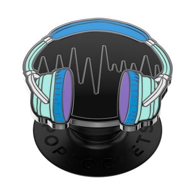 PopSockets: PopGrip - Soporte y Agarre para Teléfonos Móviles y Tablets con un PopTop Intercambiable - Enamel Wired In