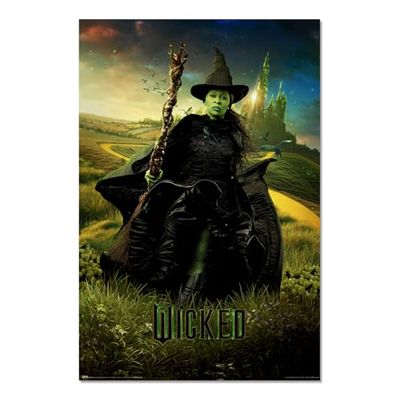 Grupo Erik Poster Wicked Elphaba – 91,5 x 61 cm – spedito arrotolato – poster artistico, poster artistico e stampe