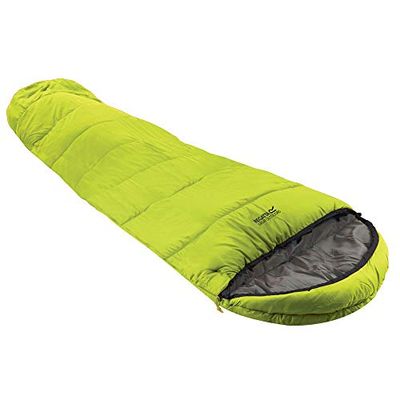 Saco de Dormir Montegra 200, con Aislamiento, comprimible, con Bolsillo Interior y Cremallera bidireccional