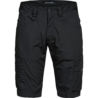 Texstar FS11 - Pantaloncini funzionali unisex, taglia W29, colore: Nero