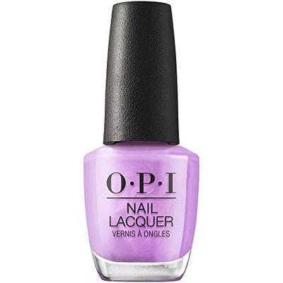 OPI Classic Nail Polish, Long-Lasting Luxury Nail Varnish, Original High-Performance, Bikini Boardroom, Summer Make The Rules Collection, Purple Nail Polish, 15 ml