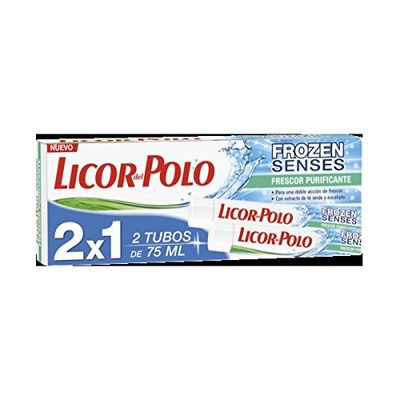 Pasta de dientes frozen frescor purificante licor del polo 2x75ml.