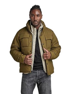 G-STAR RAW foundation pdd jkt, Grön (mörk oliv D22886-D419-C744), XS