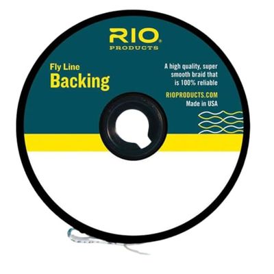 Rio Accesorios Soporte para línea de Mosca, Dacron, 20 Libras 100 Yardas, Unisex, Naranja, 20lbs
