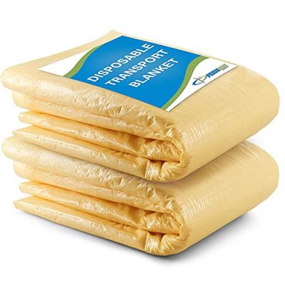 Primacare Disposable Transport Foam Blanket Yellow